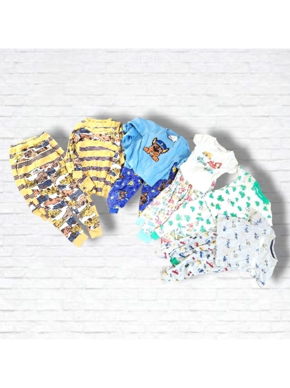 3T Girls Long & Short Sleeve PJs 20-Piece Pajama Sets Size 3T Various Brands